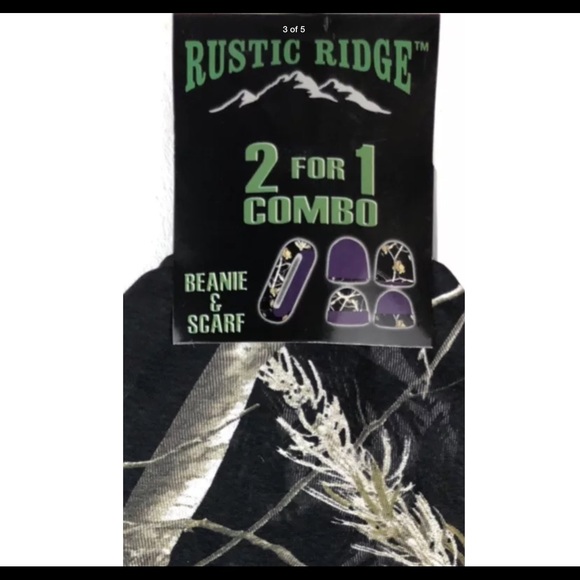 Realtree Beanie And Scarf Combo NWT - Picture 3 of 5